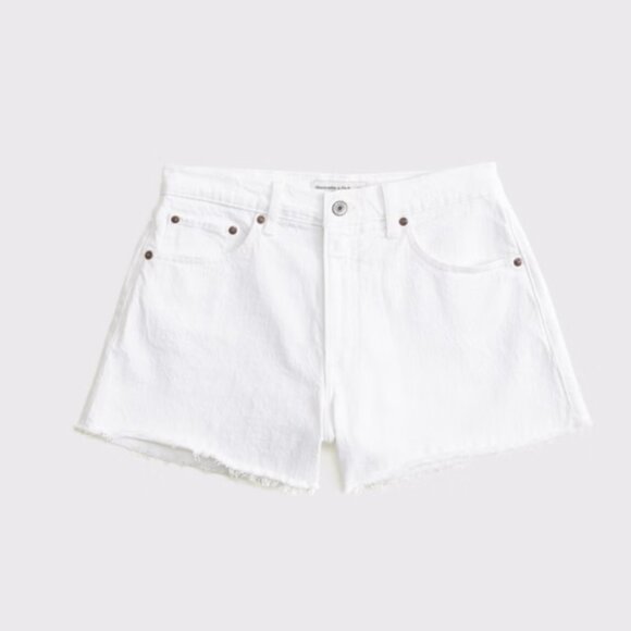 Abercrombie & Fitch Curve Love High Rise 90s Cutoff Short - Picture 10 of 10